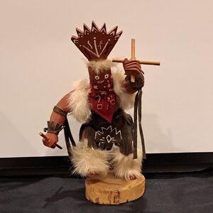 Kachina Doll Signed & Numbered Apache